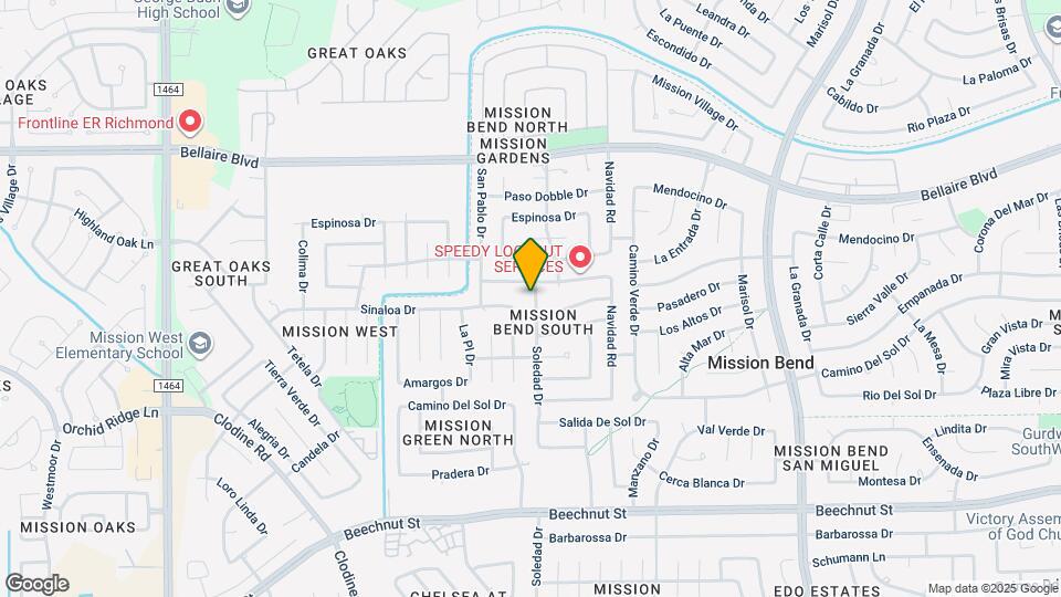 7410 Soledad Dr Map and Location Details