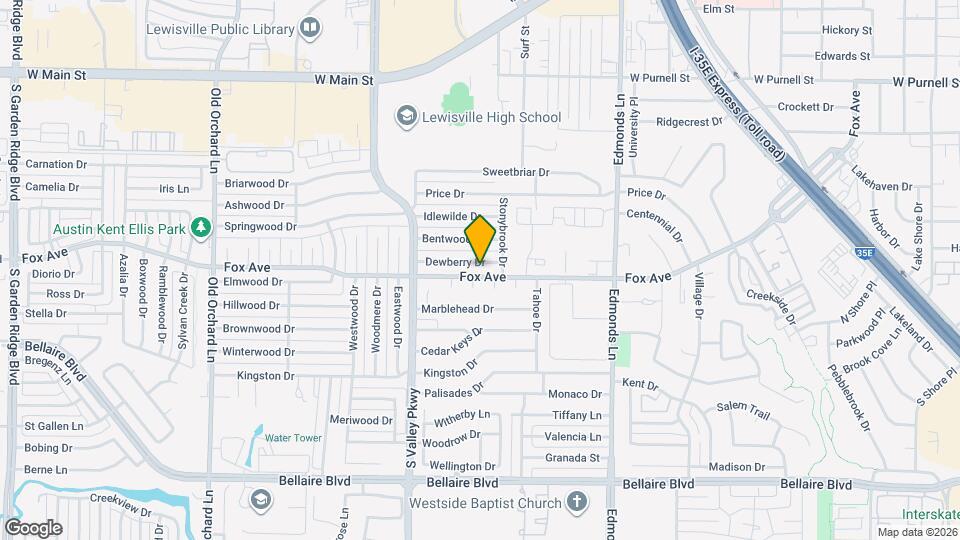 630 Dewberry Dr Map and Location Details