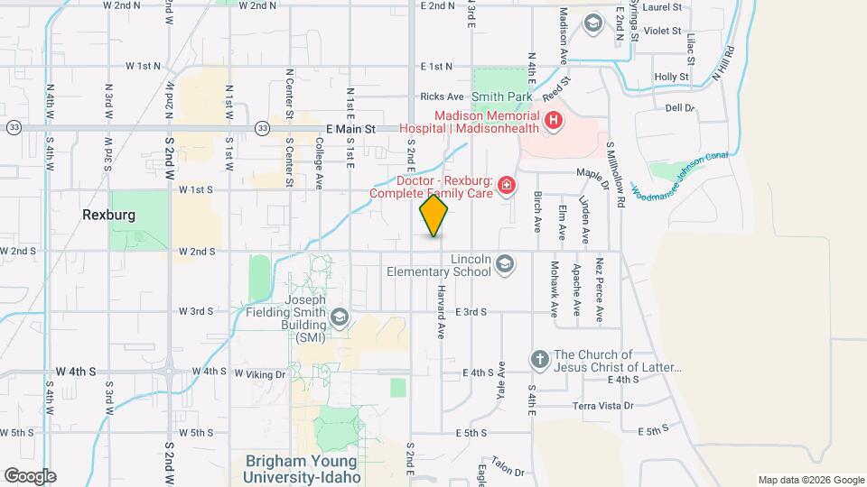 225 E 2nd S, Unit A Mapa y Detalles de la Ubicación