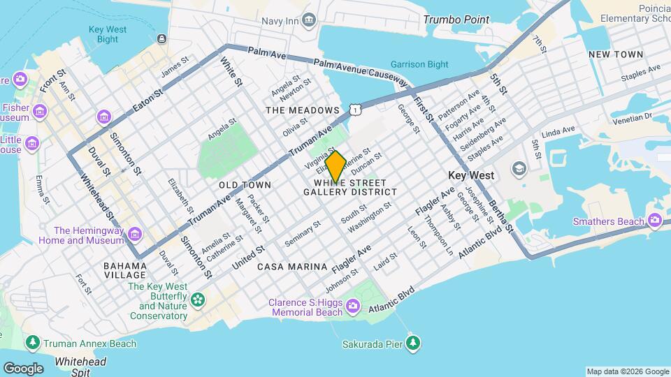 1318 Duncan St, Unit #3 Mapa y Detalles de la Ubicación