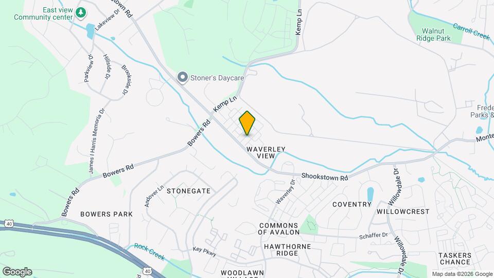 710 Iron Frg Rd Map and Location Details