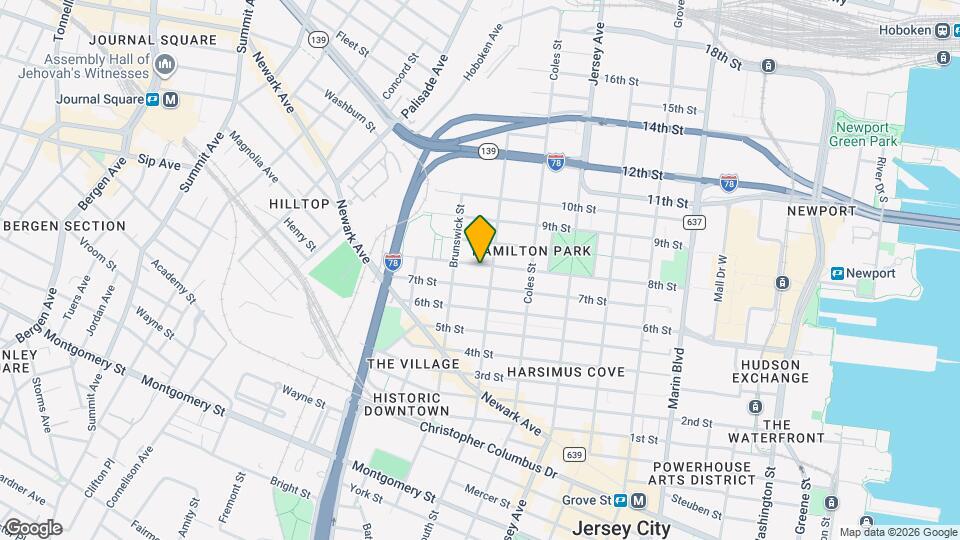 343 1/2 8th St Map and Location Details