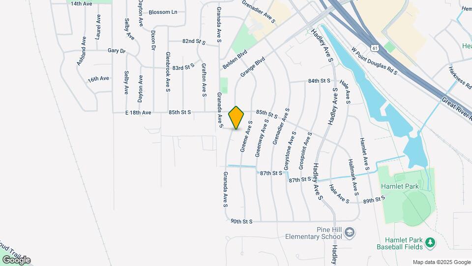 8595 Granada Ave S Map and Location Details
