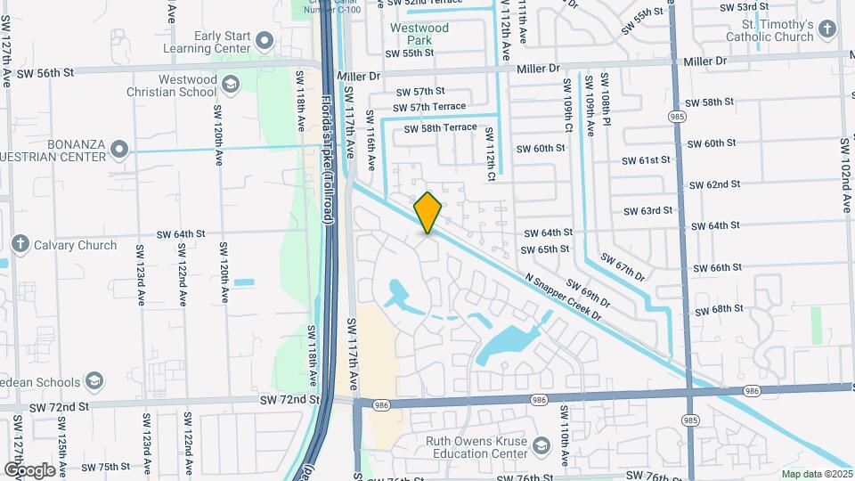 6524 SW 114th Pl Map and Location Details