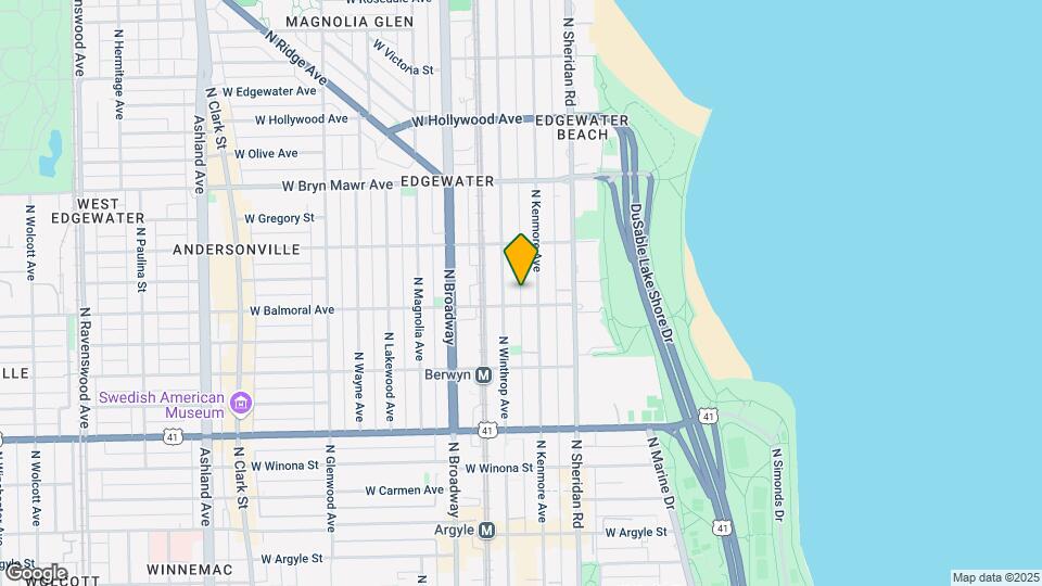 5402 N Kenmore Ave Mapa y Detalles de la Ubicación