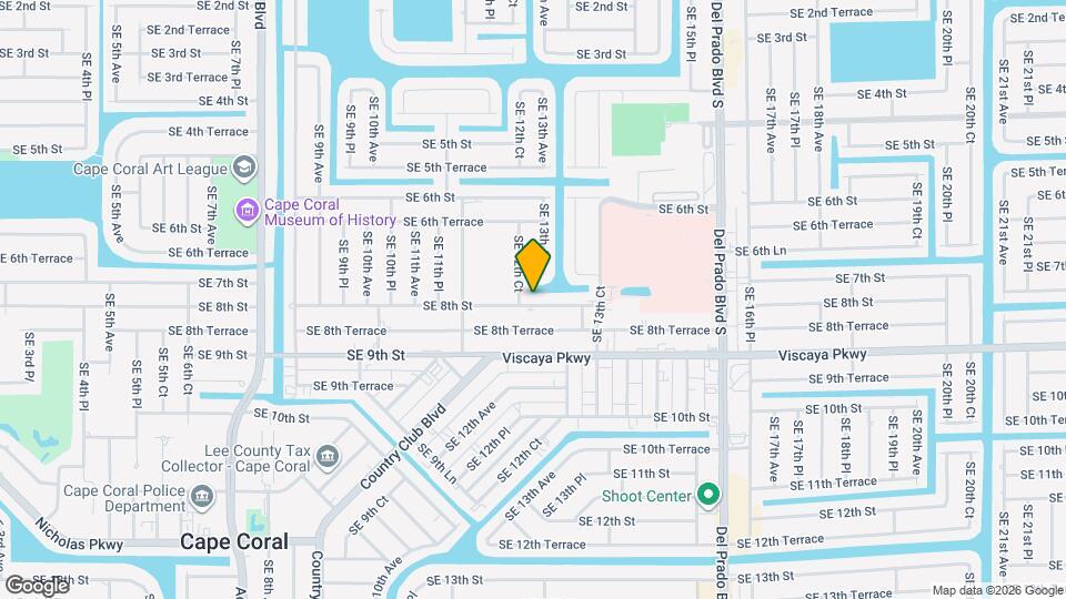 1245 SE 8th St Map and Location Details