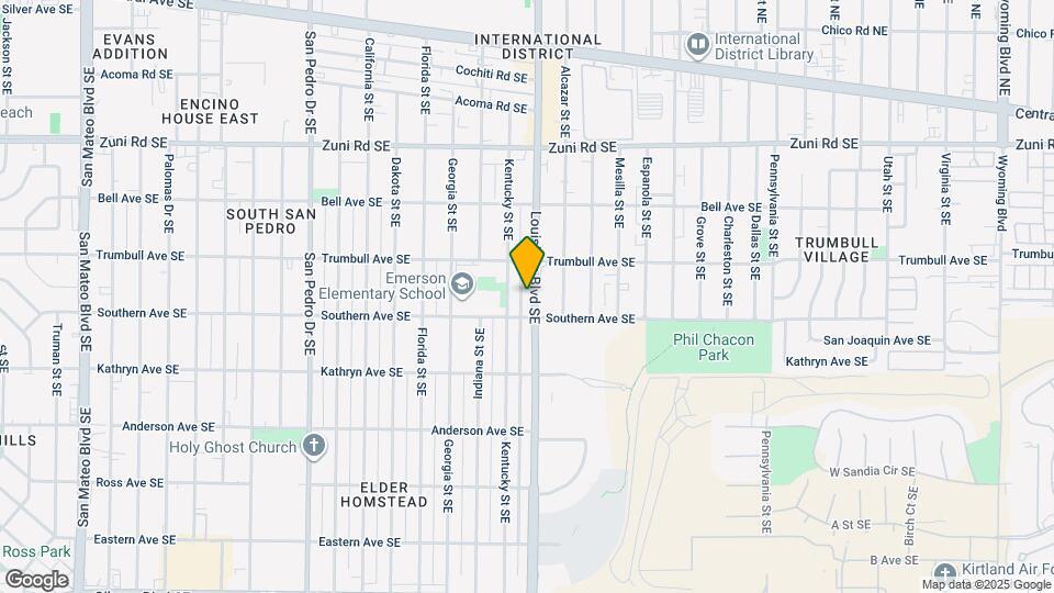 625 Louisiana Blvd SE Map and Location Details