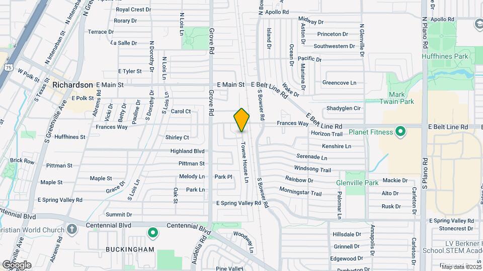 314 Towne House Ln Map and Location Details