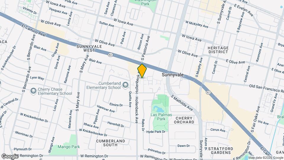 715 Reseda Dr Map and Location Details