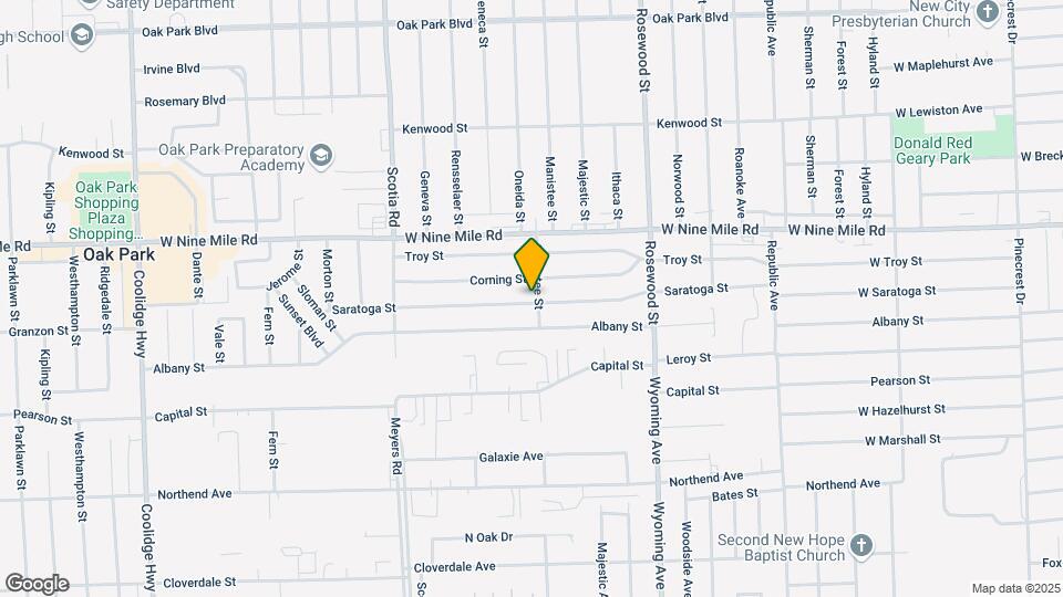 10300 Saratoga St Map and Location Details