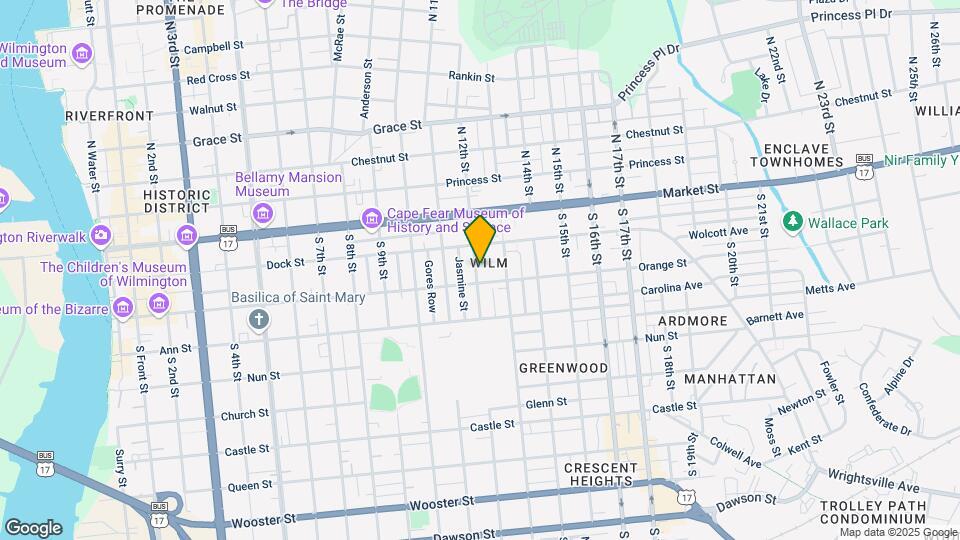119 S 12th St Map and Location Details