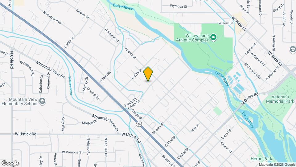 4614 N Iota Ln Map and Location Details