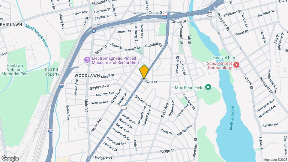 330 Pawtucket Ave Map and Location Details