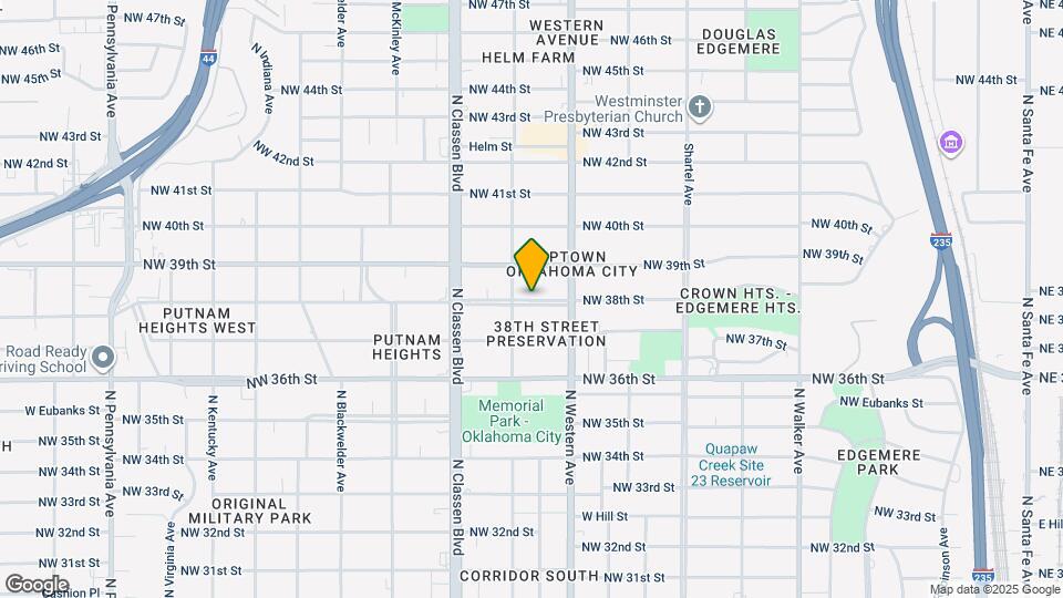 1133 NW 38th St Map and Location Details
