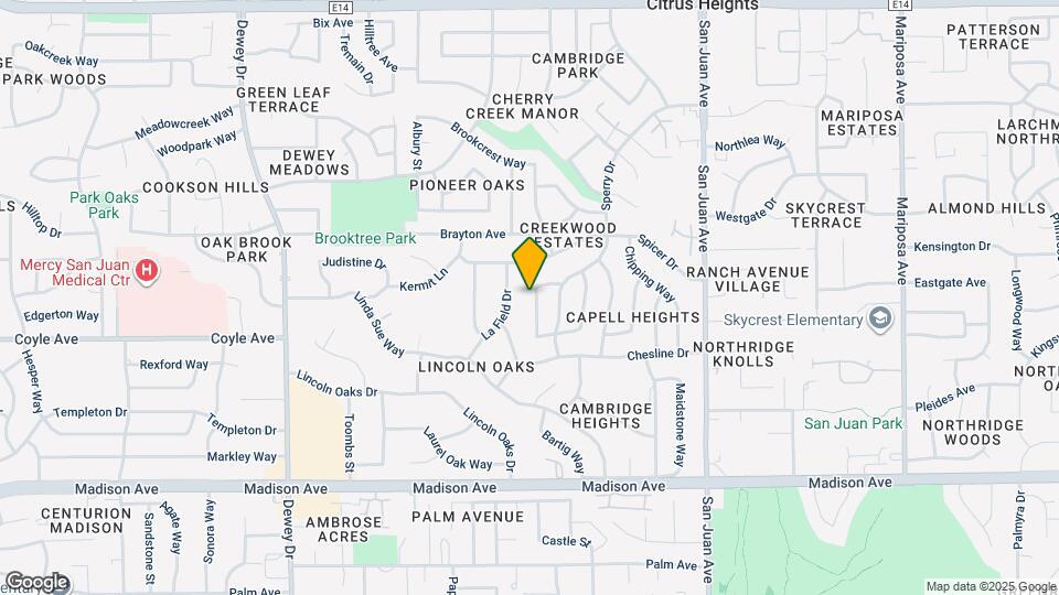 5649 Monte Corita Cir Map and Location Details