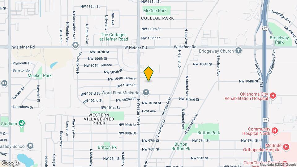 933 NW 103rd St Map and Location Details
