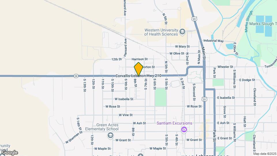 650 Tangent St Mapa y Detalles de la Ubicación