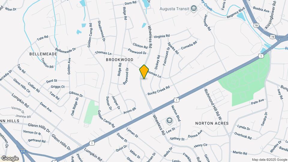 2418 Wheeless Rd Map and Location Details
