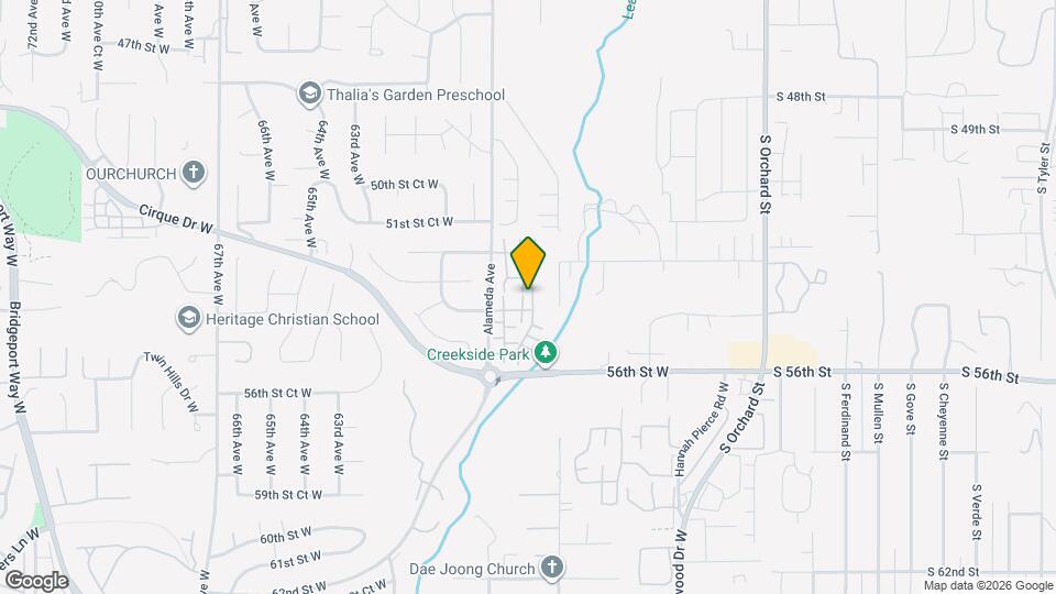 5817 54th St W Map and Location Details