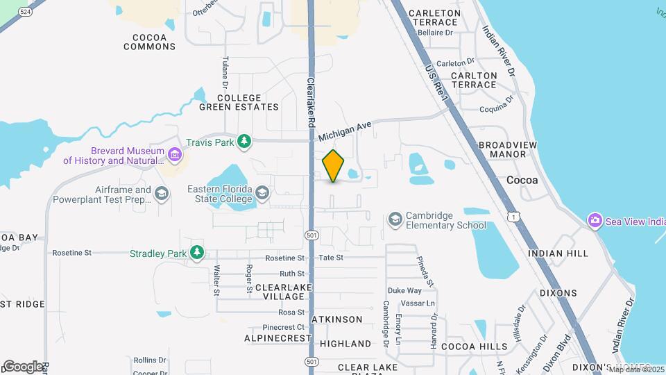 1556 University Ln Map and Location Details