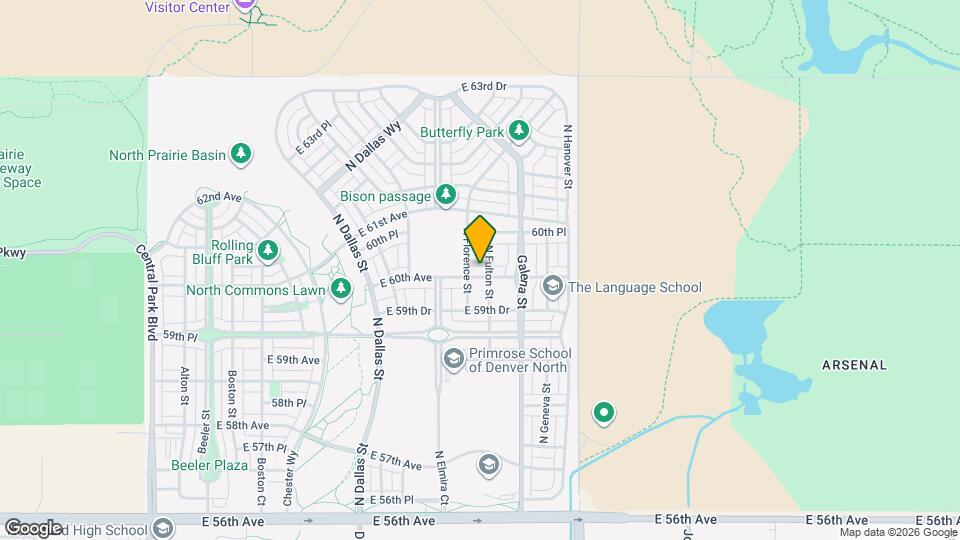 10053 E 60th Ave Map and Location Details