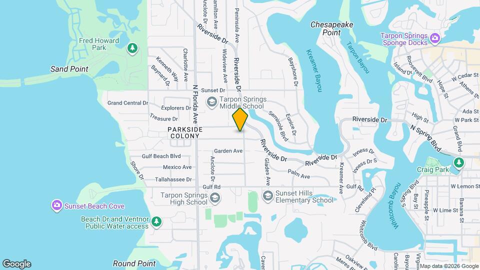 1400 Poinsettia Ave Mapa y Detalles de la Ubicación