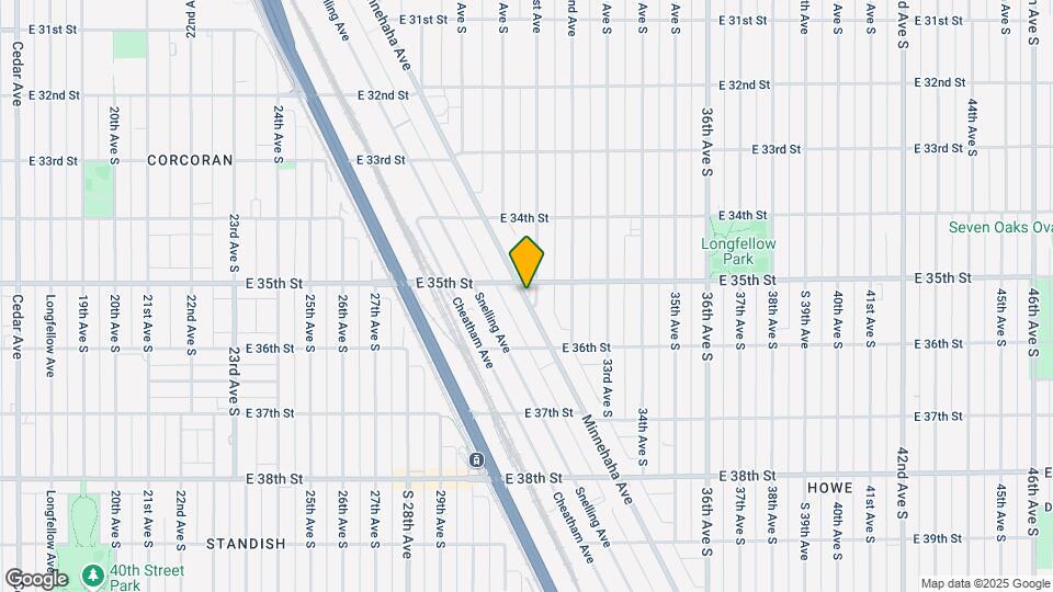3501-3502 Minnehaha Ave Map and Location Details
