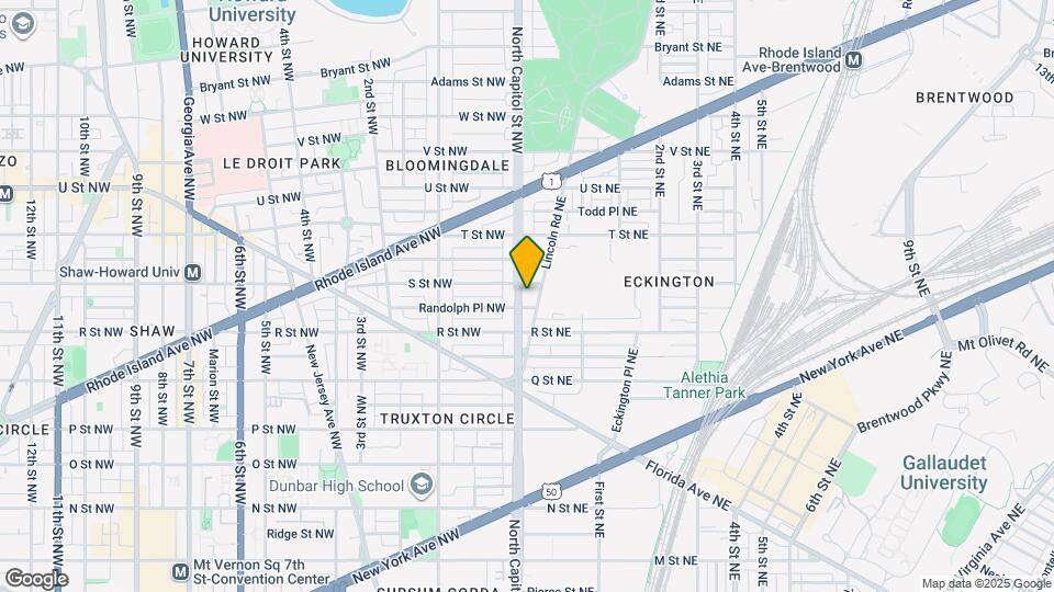1737 North Capitol St NE Map and Location Details