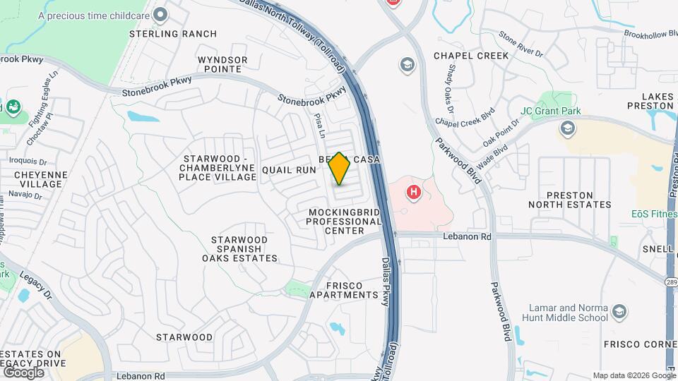 6741 Cortona Ln Map and Location Details