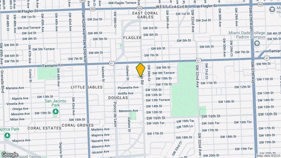 910-1000 S Douglas Rd Map and Location Details