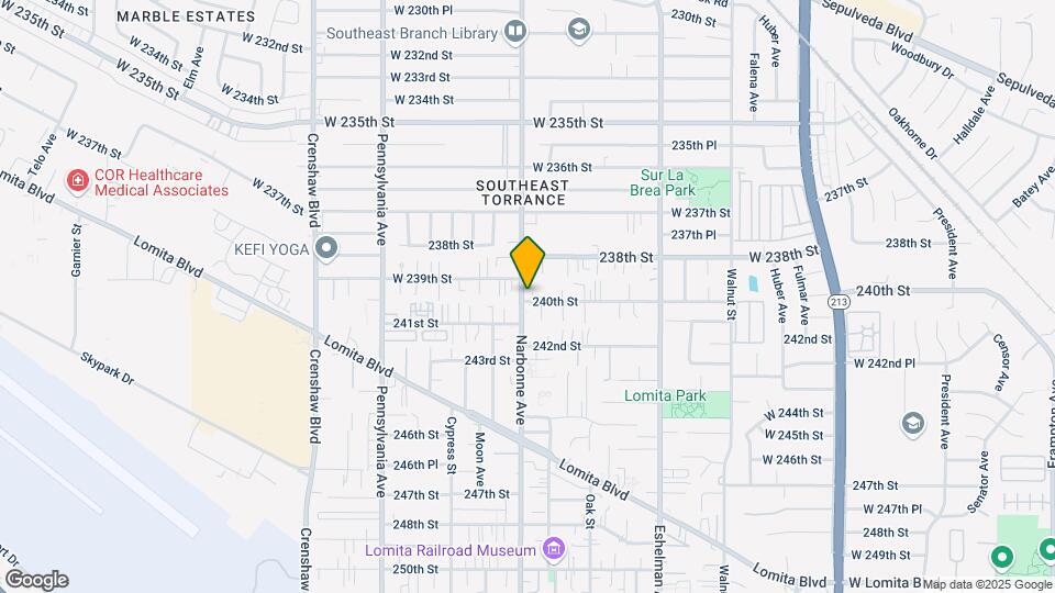 2171 240th St Mapa y Detalles de la Ubicación