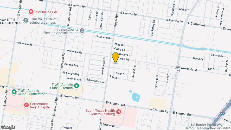 1426 Bianca St Map and Location Details