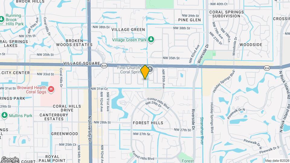 3205 NW 87th Ave Map and Location Details