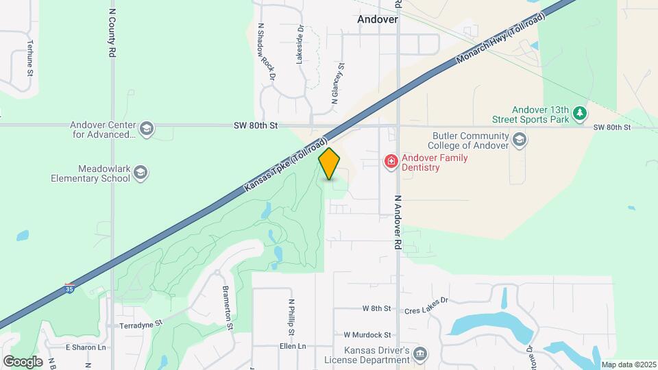 1119 N Broadview Ln Map and Location Details