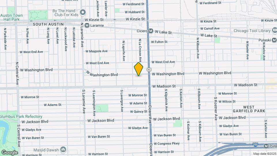 4841 W Washington Blvd Map and Location Details