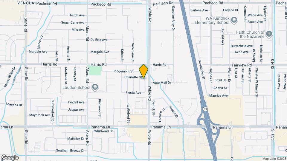 5905 El Camino Ave Map and Location Details