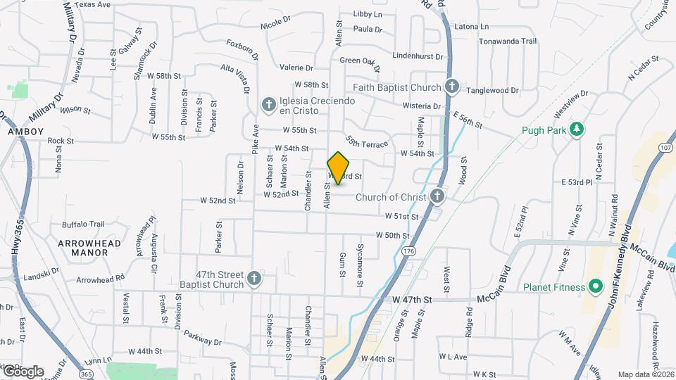 419 W 52nd St Map and Location Details