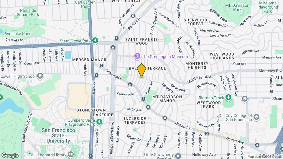 351 Santa Ana Ave Map and Location Details
