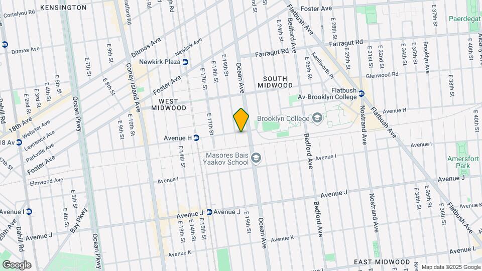 839 E 19th St Mapa y Detalles de la Ubicación