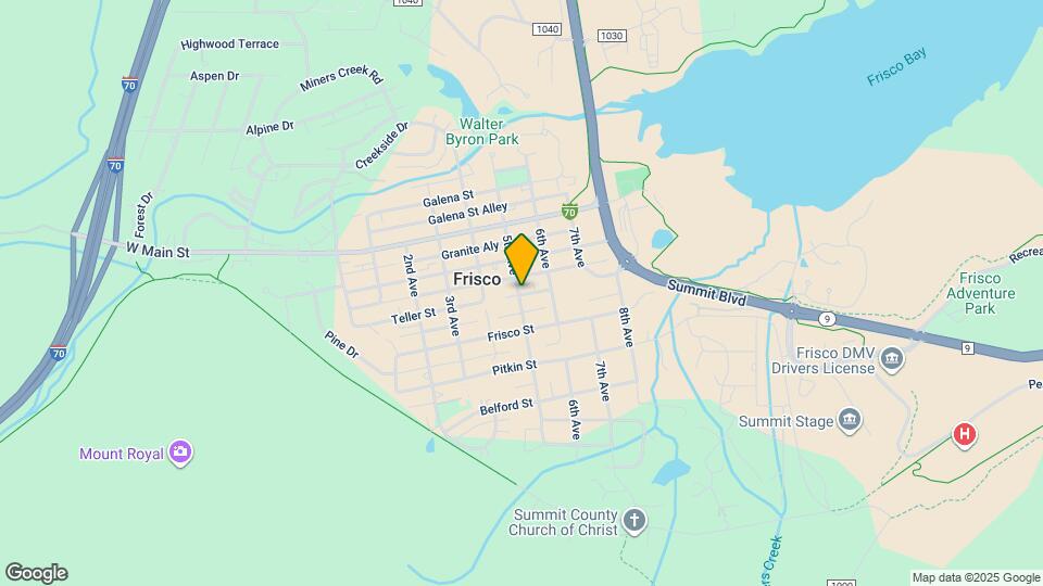 501 Teller St, Unit G Map and Location Details