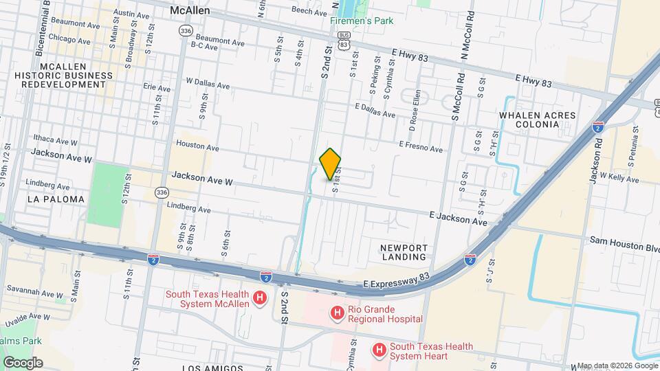 5125 Sequoia Ave Map and Location Details