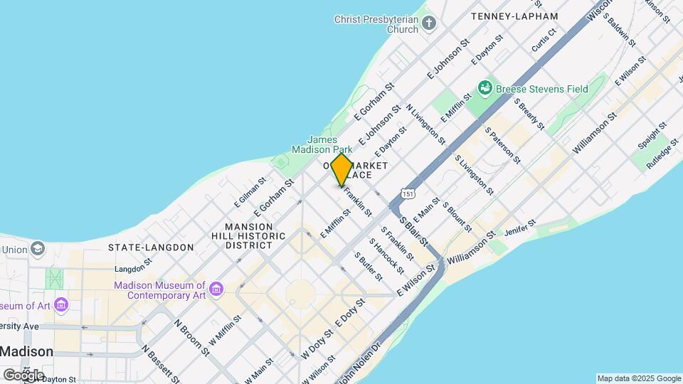 124 N Franklin St Mapa y Detalles de la Ubicación
