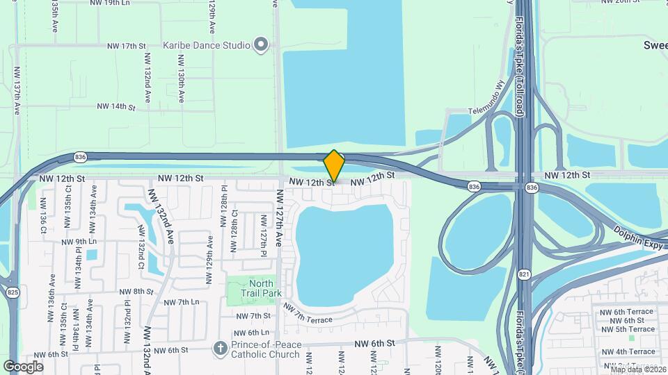 1181 NW 125th Pl Map and Location Details