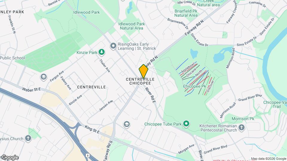 283 Fairway Rd N Map and Location Details