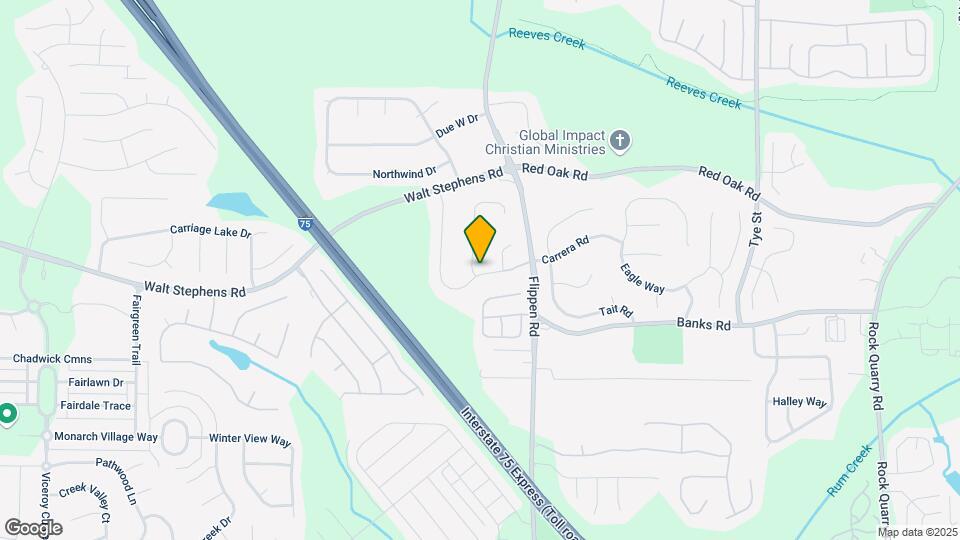 104 Arbor Cove Way Map and Location Details