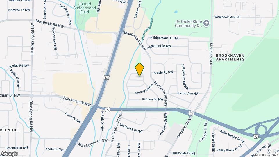 602 Glasgow Rd NW Map and Location Details