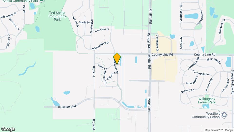 1547 Millbrook Dr Map and Location Details