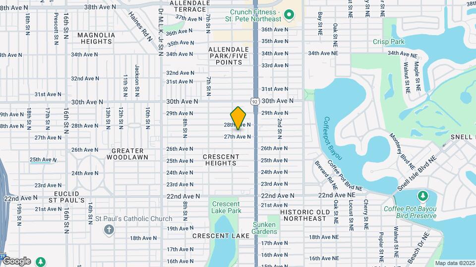 475 27th Ave N Map and Location Details