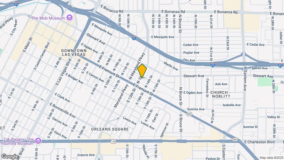 120 N 13th St Map and Location Details