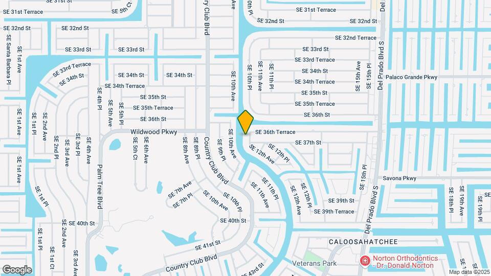 3612 SE 12th Ave Map and Location Details